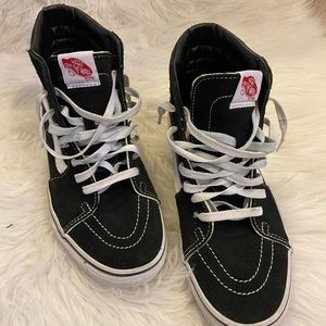 Black high top vans